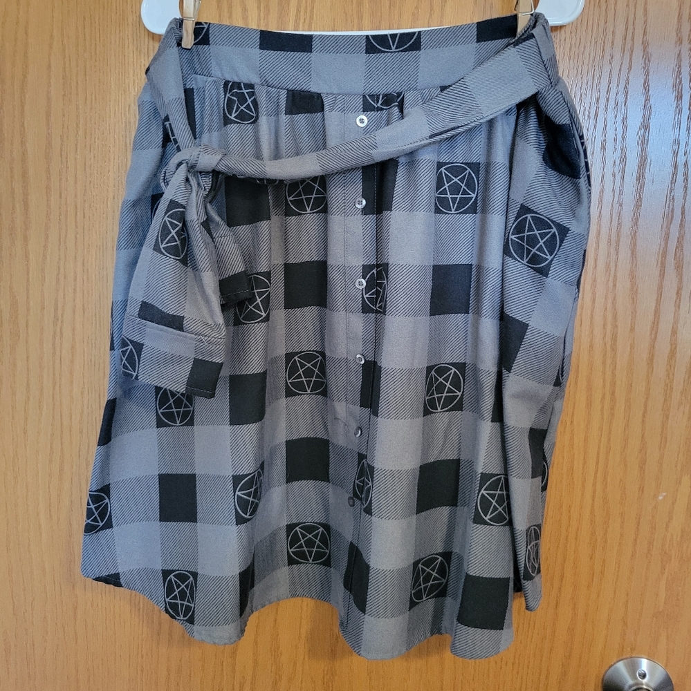 Supernatural flannel skirt